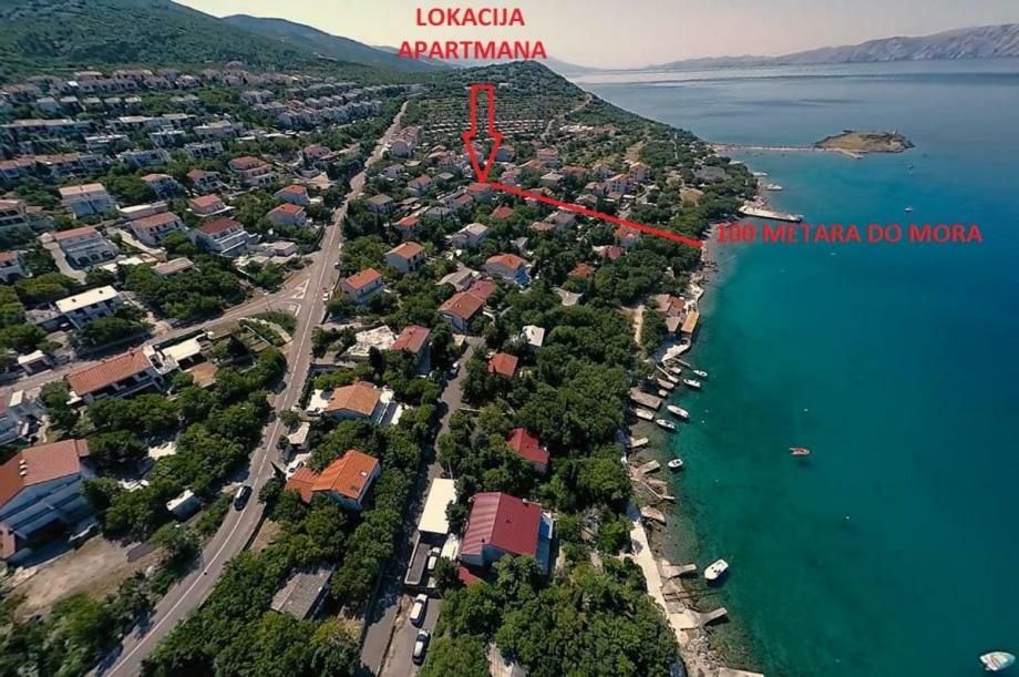 Apartmani Nada Klenovica Buitenkant foto